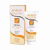 کرم ضدآفتاب فاقد چربی بژ روشن SPF40 بیتروی SUNSCREEN CREAM OIL FREE SPF 40  BITROY