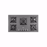 اجاق  گاز توکار شیشه ای ایلیا استیل مدل G 518 G