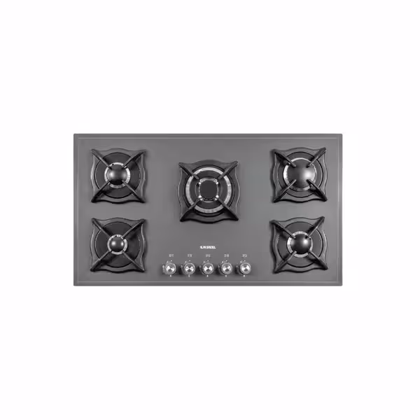 اجاق  گاز توکار شیشه ای ایلیا استیل مدل G 518 G