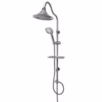 علم دوش حمام یونیورست شیپوری کروم‌مات‌