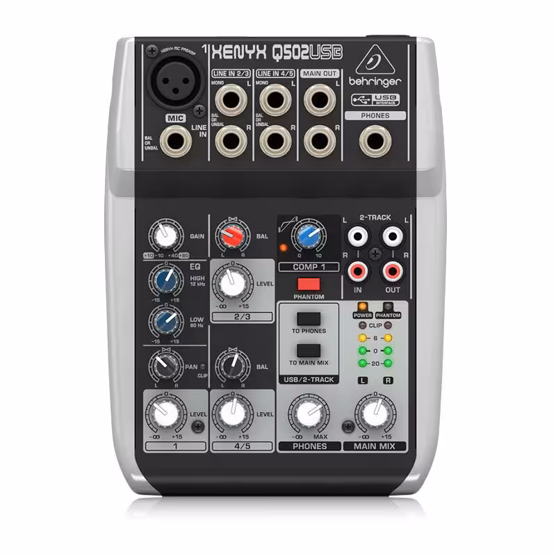 میکسر بهرینگر Q502 USBBehringer Q502 USB