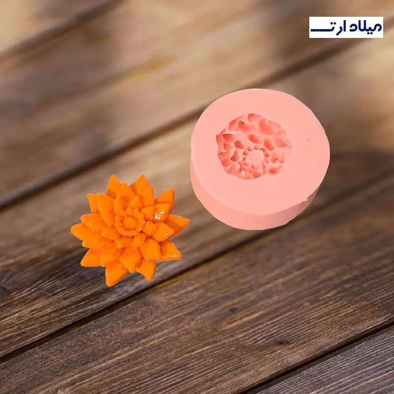 قالب سیلیکونی گل پرتیز قطر 7 سانت