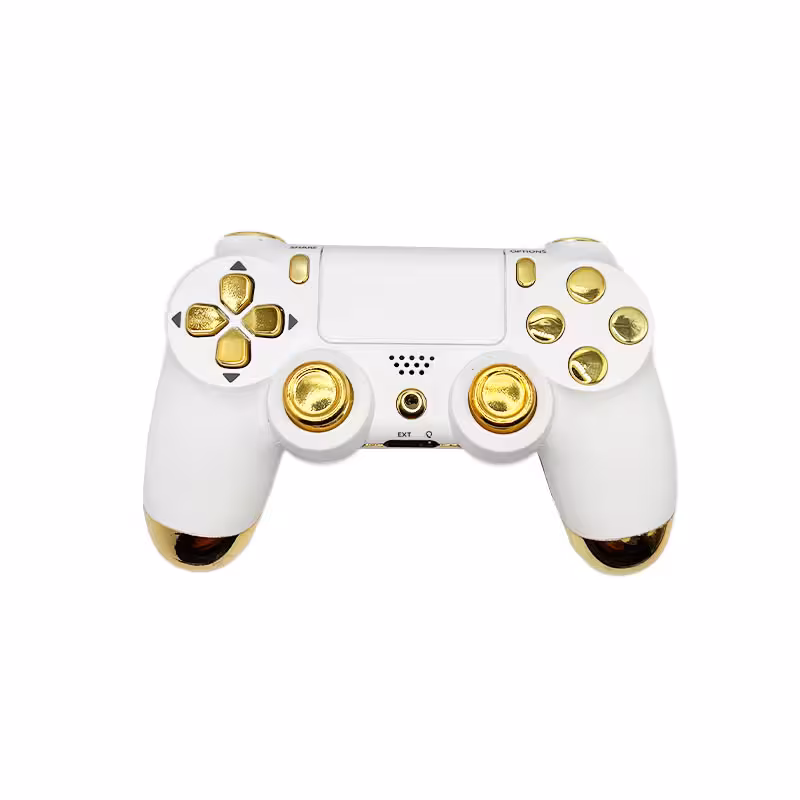 دسته بی سیم ps4 پلی استیشن 4 – طرح سفید طلایی