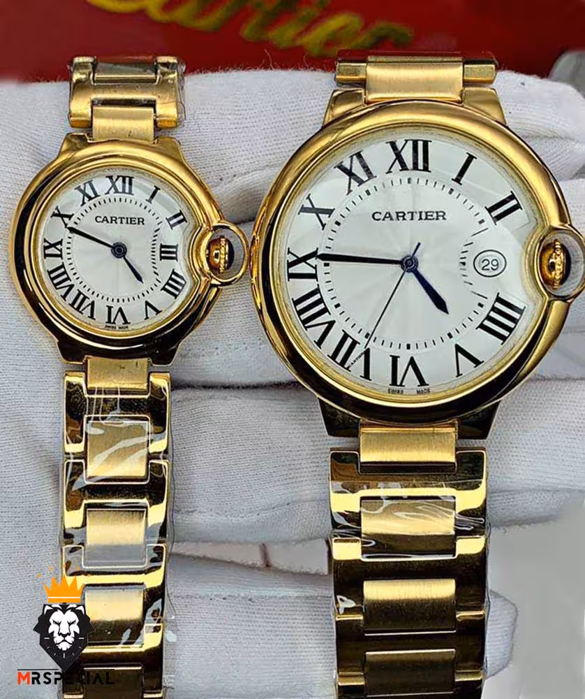 ساعت مچی ست زنانه و مردانه کارتیه بالن بلو  01917 Cartier Ballon Bleu