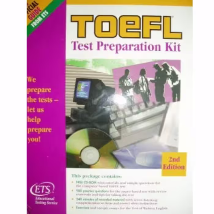 کتاب TOEFL Test preparation kit workbook