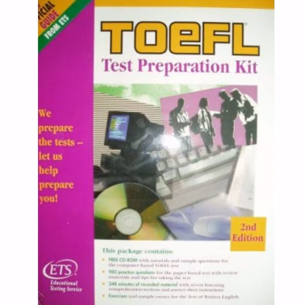کتاب TOEFL Test preparation kit workbook
