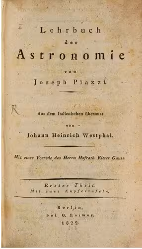 خرید و دانلود نسخه کامل کتاب Lehrbuch der Astronomie