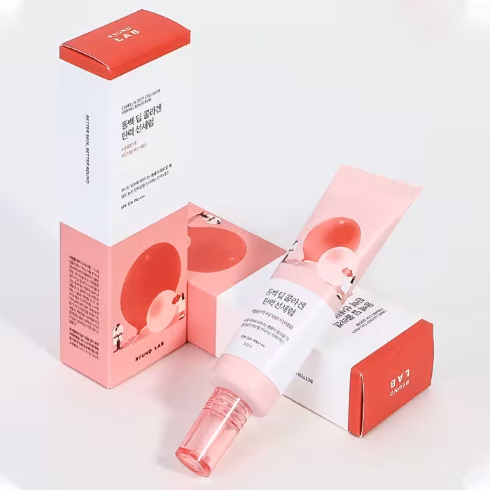 سرم ضد آفتاب کلاژن کاملیا راند لب Round Lab سفت کننده پوست