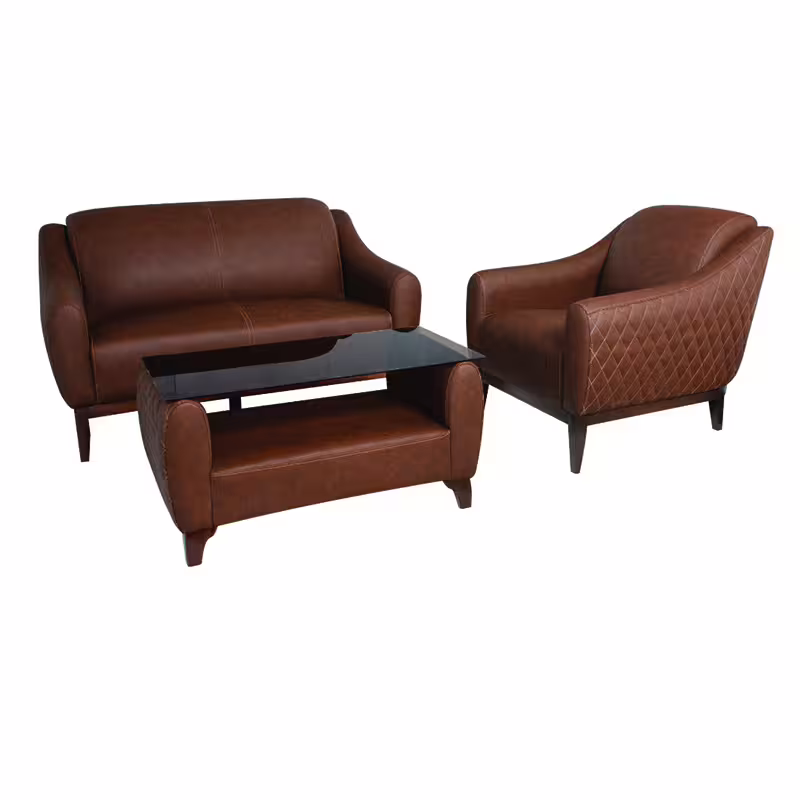 نیم ست اداری همراه با جلومبلی مدل بامو T70 SEET