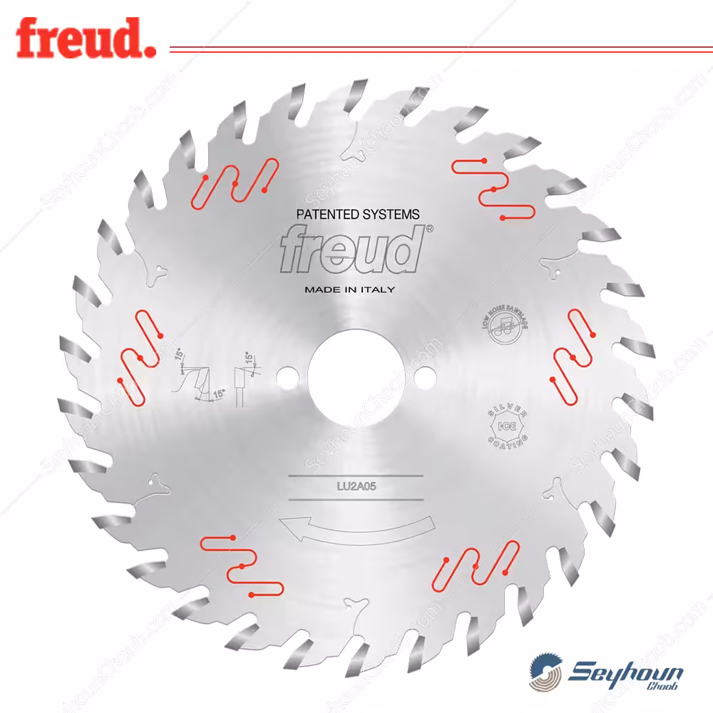 تیغ اره الماسه چوب بر قطر 18 سانتی متر 30 دندانه فرود مدل LU2A 0500