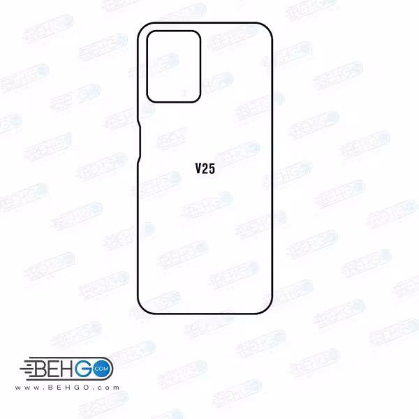 برچسب پشت گوشی ریلمی Realme V25