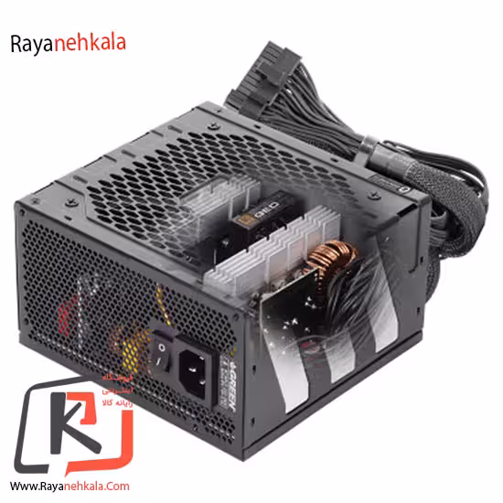 منبع تغذیه گرین مدل GP700A-GED BRONZE توان 700 وات