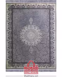 فرش تهران 1200 شانه طرح کویر طلاکوب طوسی