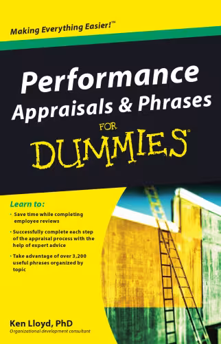 خرید و دانلود نسخه کامل کتاب Performance appraisals & phrases for dummies