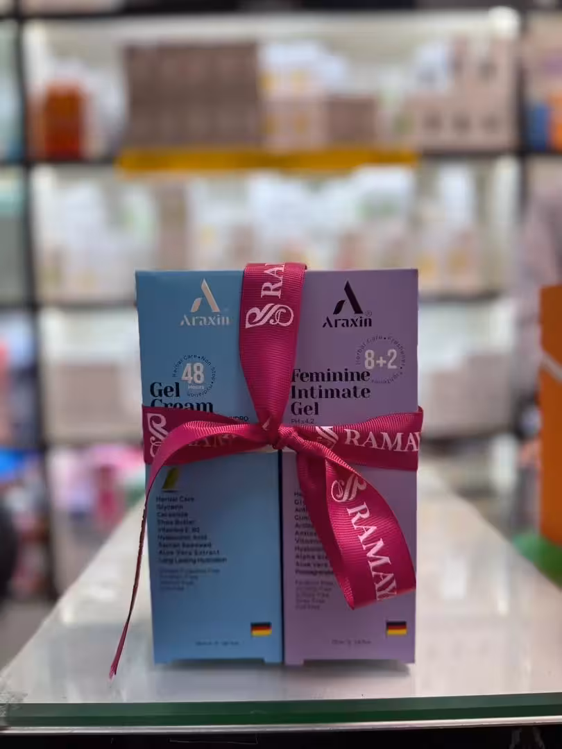 پک ویژه بانوان آراکسین | مراقبت تخصصی و روزانه بانوان