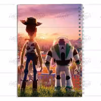 دفتر مشق کارتون داستان اسباب بازی ها