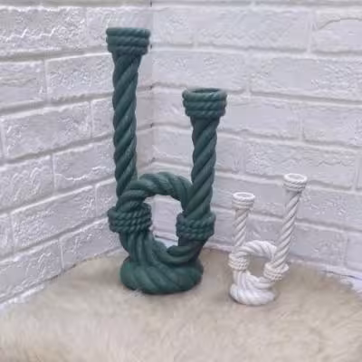 جا شمعی طناب جفتی