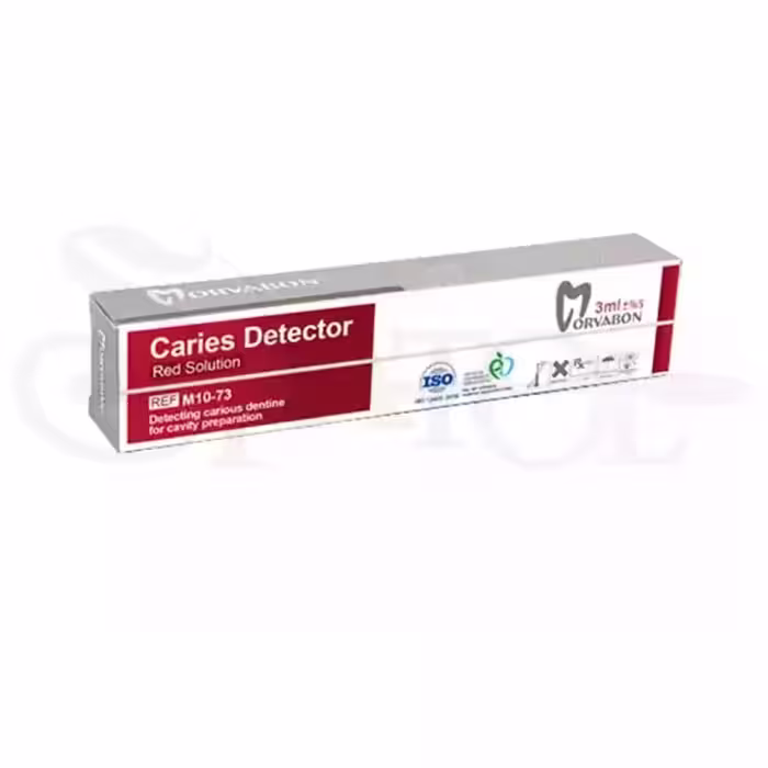 شناساگر پوسیدگی-تشخیص عاج پوسیده 3میلی لیتر Caries Detectorبرند مروابن Morvabon