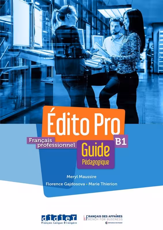 کتاب edito pro B1 guide pédagogique