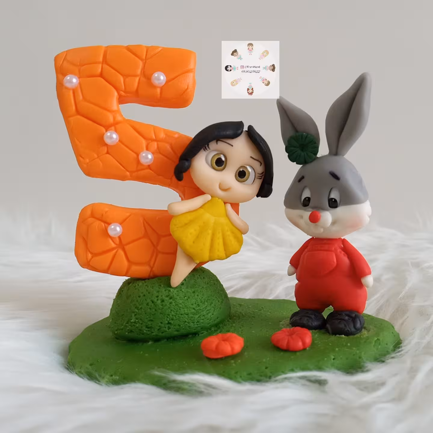 تاپر عدد 5 خرگوشی