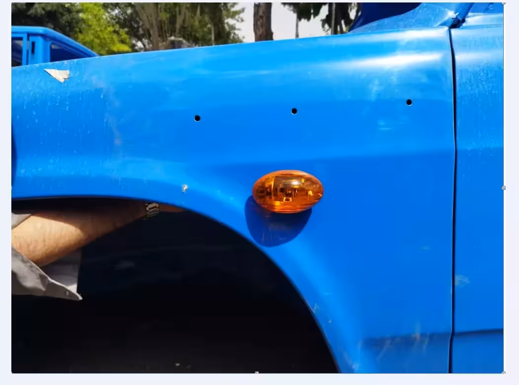 گلگیر جلو نیسان راست جدید شرکتی