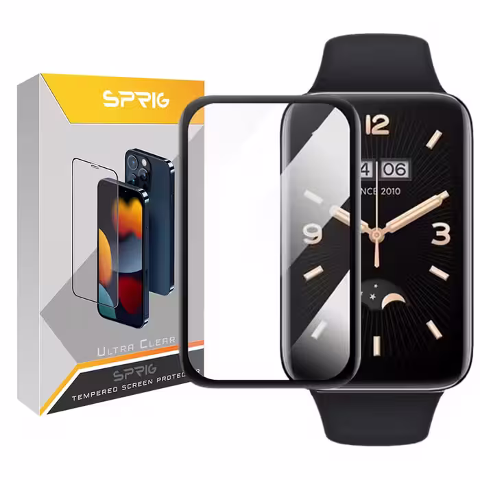 محافظ صفحه نمایش نانو اسپریگ مدل SPG مناسب برای ساعت هوشمند شیائومی Mi Band 7 Pro