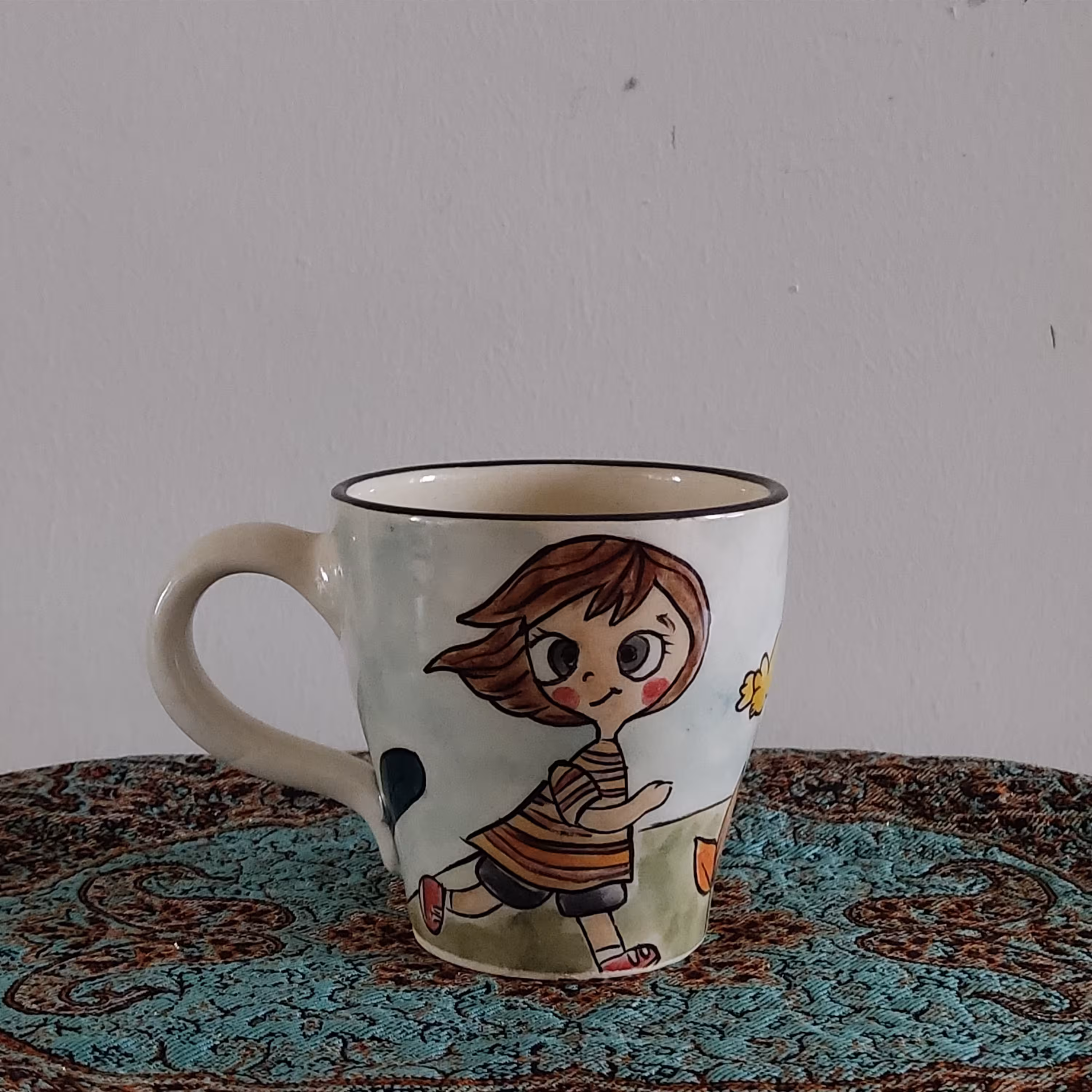 ماگ سرامیکی نقاشی1(بچگانه) - ارتفاع 9