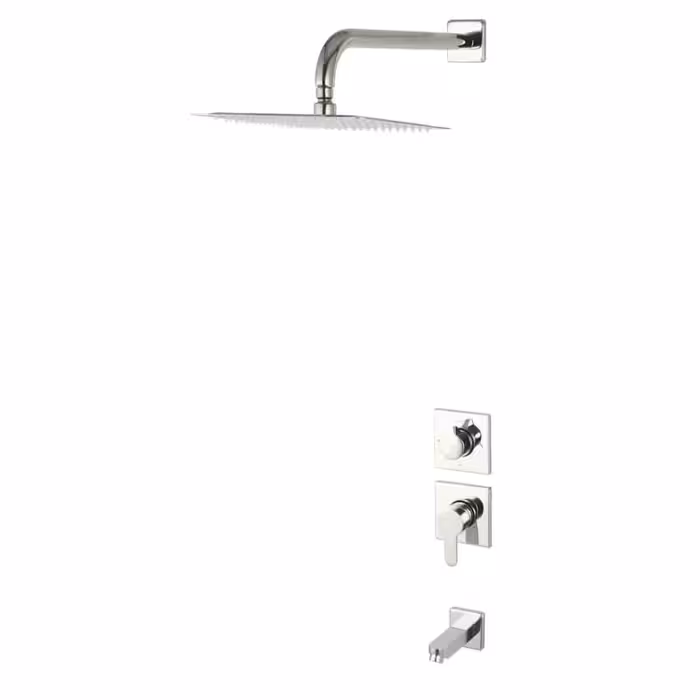 شیر حمام توکار ویوات راسان مدل فلت کلاس 2 (کروم)