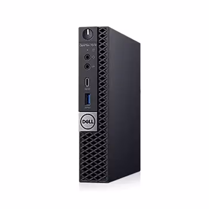 تین کلاینت استوک دل Dell Optiplex 7070 Tiny پردازنده Core i7 نسل 9 رم 8GB حافظه 128GB-ssd گرافیک Intel