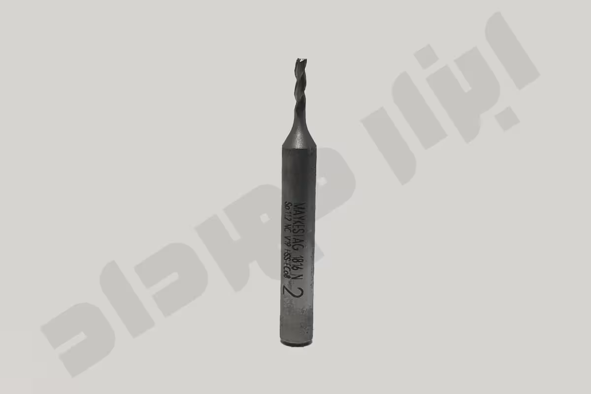 فرز انگشتی 3 پر سایز 2 میلیمتر HSS-E کبالت 8 درصد برند MAYKESIAG