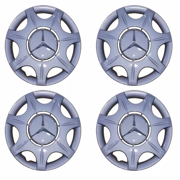 قالپاق چرخ بنزی سایز 13 اینچ پراید بسته 4 عددی