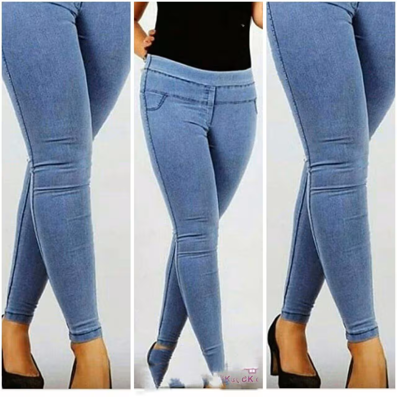 شلوار جین جنس جین کاغذی سایز بندی در توضیحات