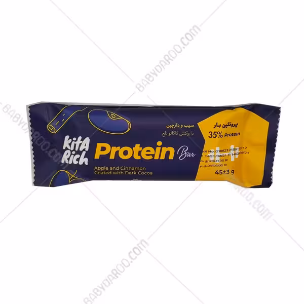 پروتئین بار سیب و دارچین کیتاریچ 40 گرم | Apple And Cinnamon Protein Bar