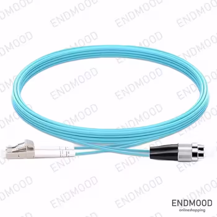 پچ کورد فیبر نوری 2 متری داپلکس نگزنس Nexans OM3 LC-FC