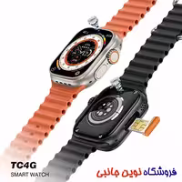 ساعت هوشمند Telzeal مدل TC4G سیم کارت خور 64 گیگ حافظه داخلی 4 گیگ رم  2 دوربین و 3 بند | Telzeal TC4G 64GB/4GB 4G Sim Support Dual Camera Smart Watch (تک و عمده))