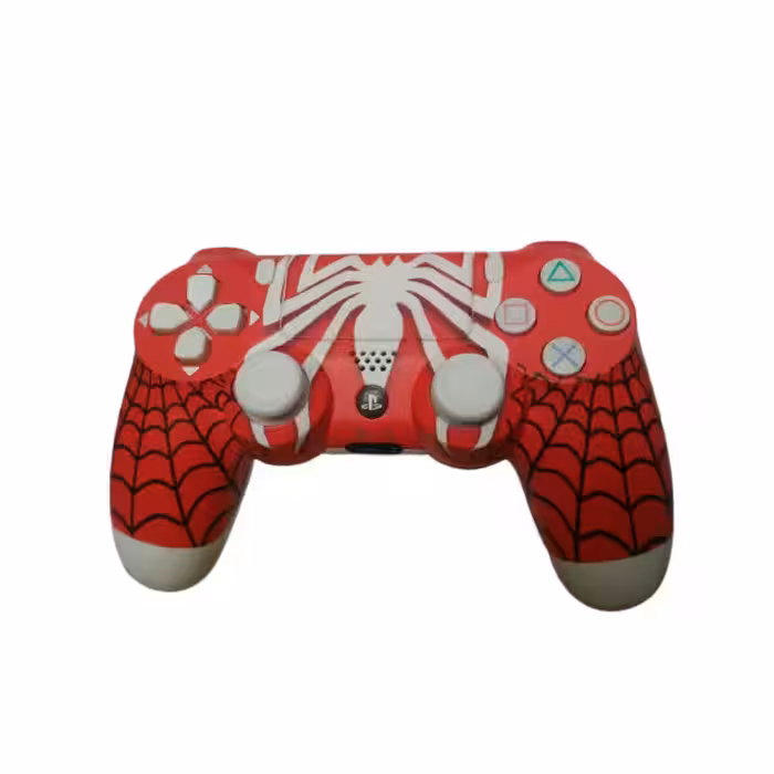 دسته بازی پلی استیشن 4 مدل اسپايدر من طرح عنكبوت كد 007