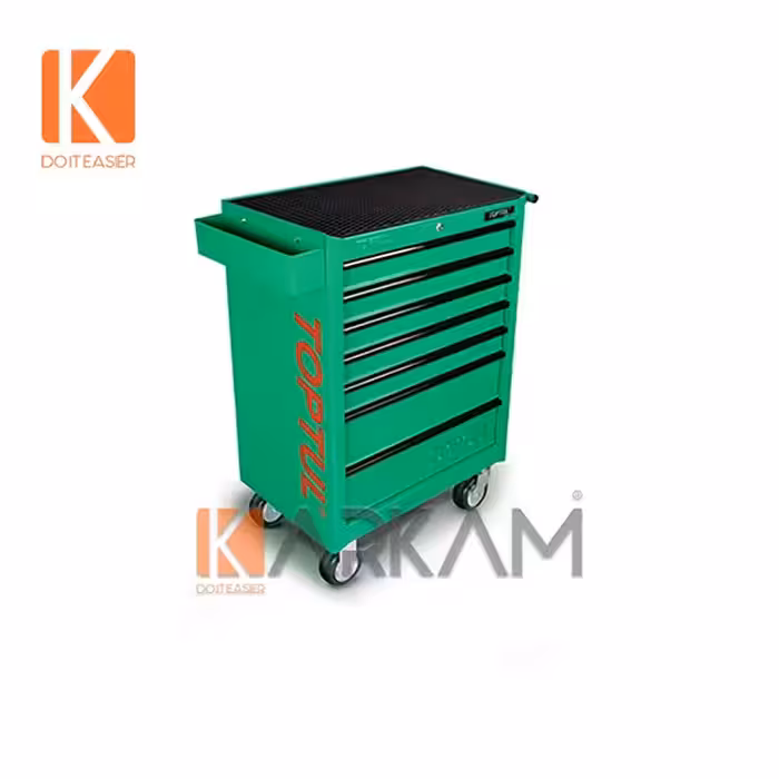 جعبه ابزار 7 کشویی 227 پارچه GCAJ0001 تاپ تول