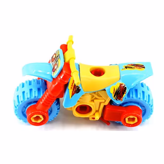 اسباب بازی ساختنی موتور کراس سایز کوچک کد 080