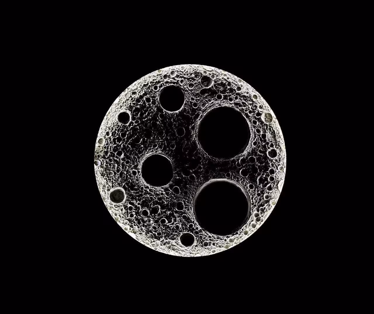 دیوارکوب ماه فایبرگلاس