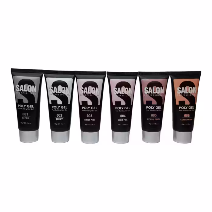 پلی ژل کاشت ناخن 30 گرمی حرفه ای سالن Salon