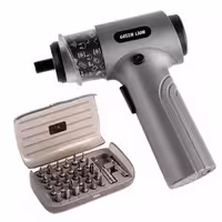 پیچ گوشتی شارژی چند کاره گرین لاین Green Lion Screwdriver Set GN35IN1ELSDGBK دارای 30 سری