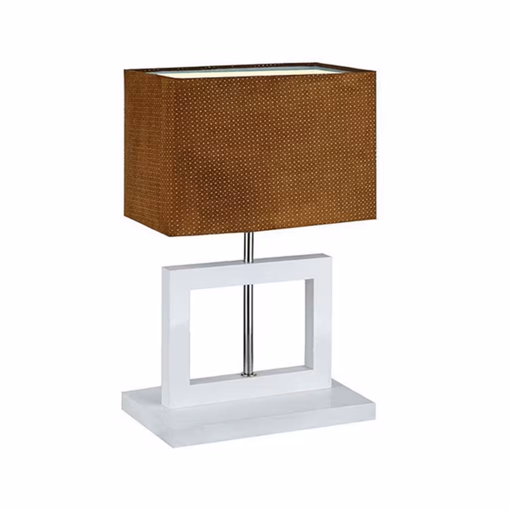 آباژور رومیزی چوبی چشمه نور مدل MT7060/WT