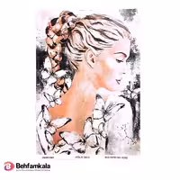 دکوپاژ برنجی (الیافی) پشت چسب دار ریچ کد 592