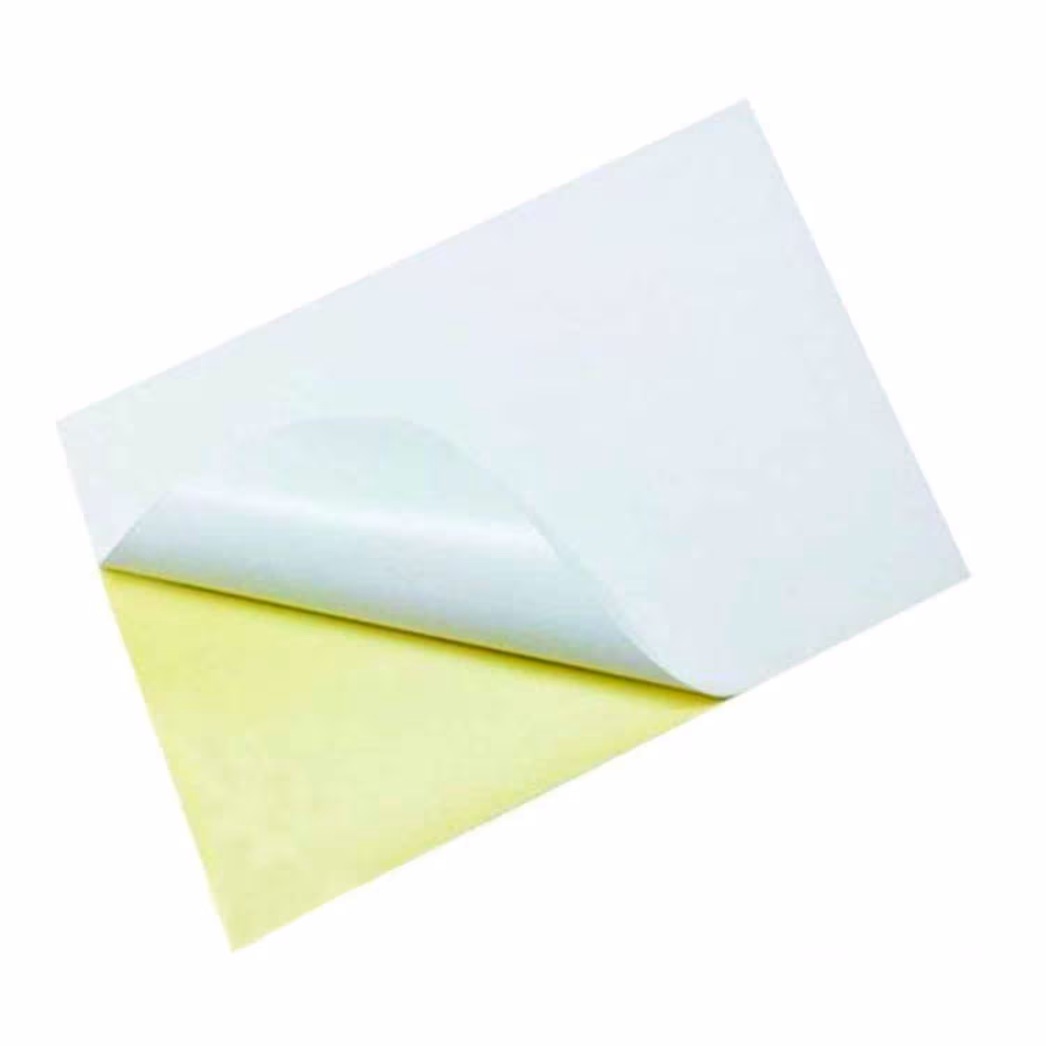 کاغذ پشت چسبدار A4 سفیدمات