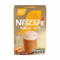 قهوه فوری نسکافه مدل وانیلی لاته بسته 8 عددی