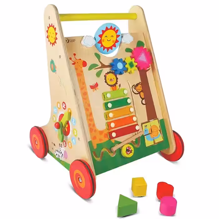 واکر چوبی آموزشی کودک کلاسیک ورد Classic World