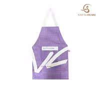 پیشبند آشپزخانه ضدآب مدل چهارخانه بنفش کد 2