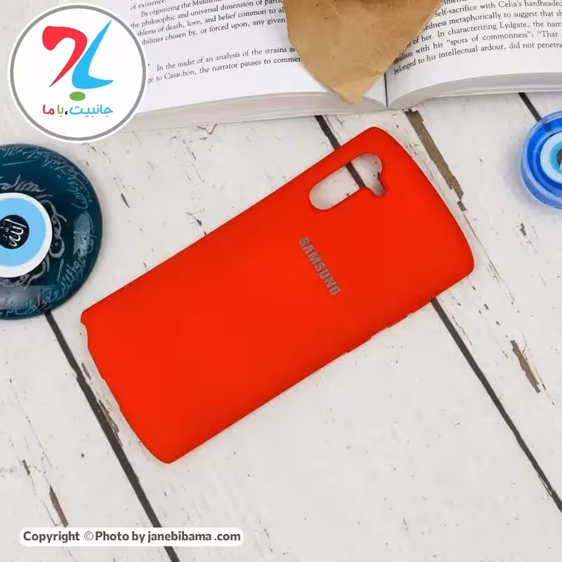 قاب گوشی سامسونگ Samsung Galaxy Note 10 مدل سیلیکونی ضدضربه iFace - قرمز