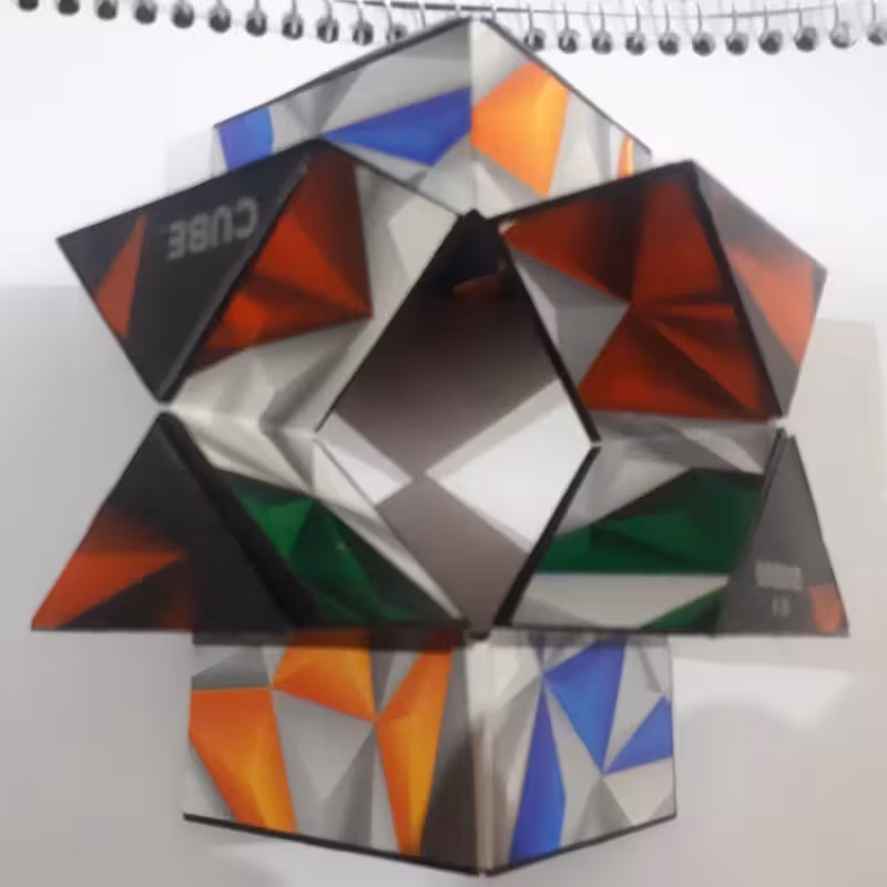 روبیک با حالتهای بسیار متنوع و جذاب