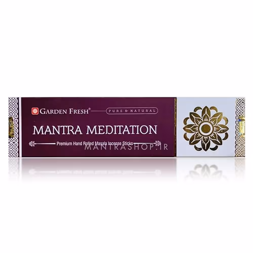 عود دست ساز هندی Mantra Meditation برند Garden Fresh بسته 50 گرمی (عود مانترا مدیتیشن)